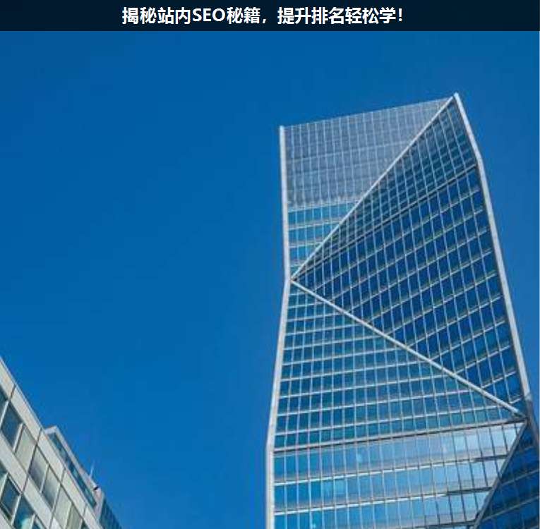 揭秘站內(nèi)SEO秘籍,提升排名輕松學!